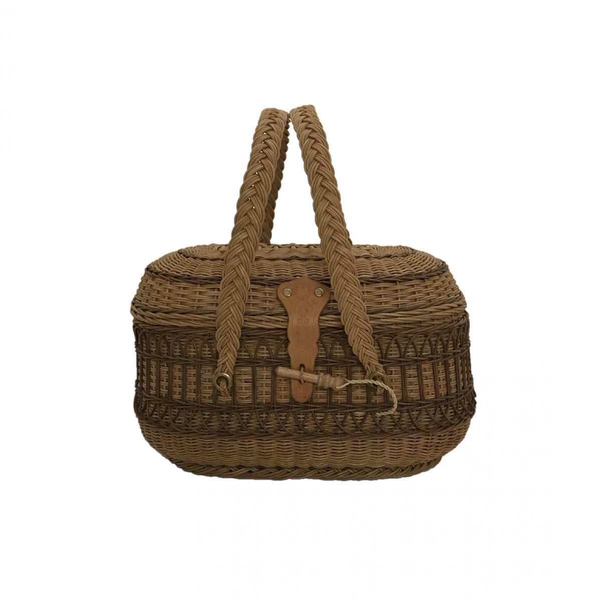 Panier rustique marron