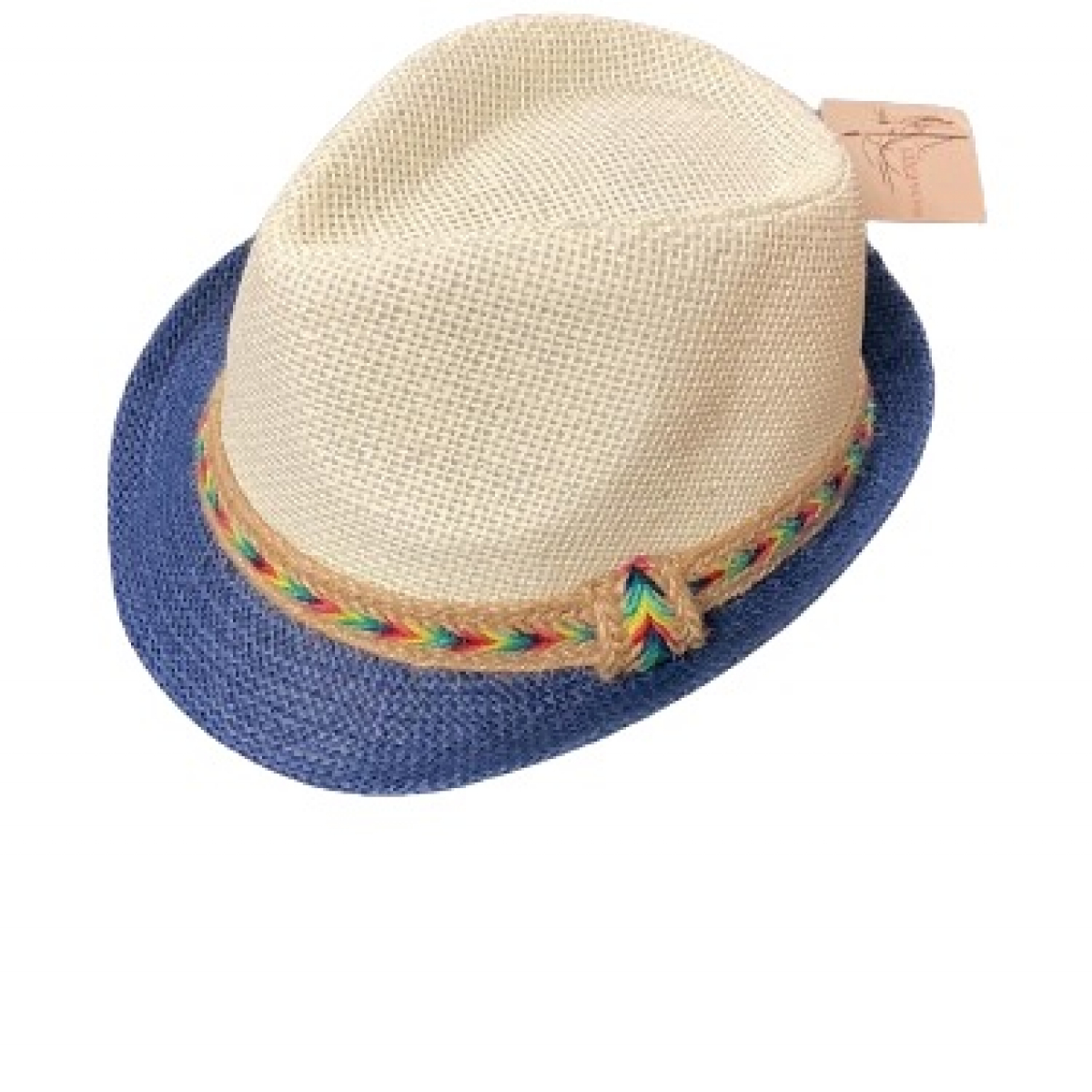 Chapeau enfant liserai multicolore