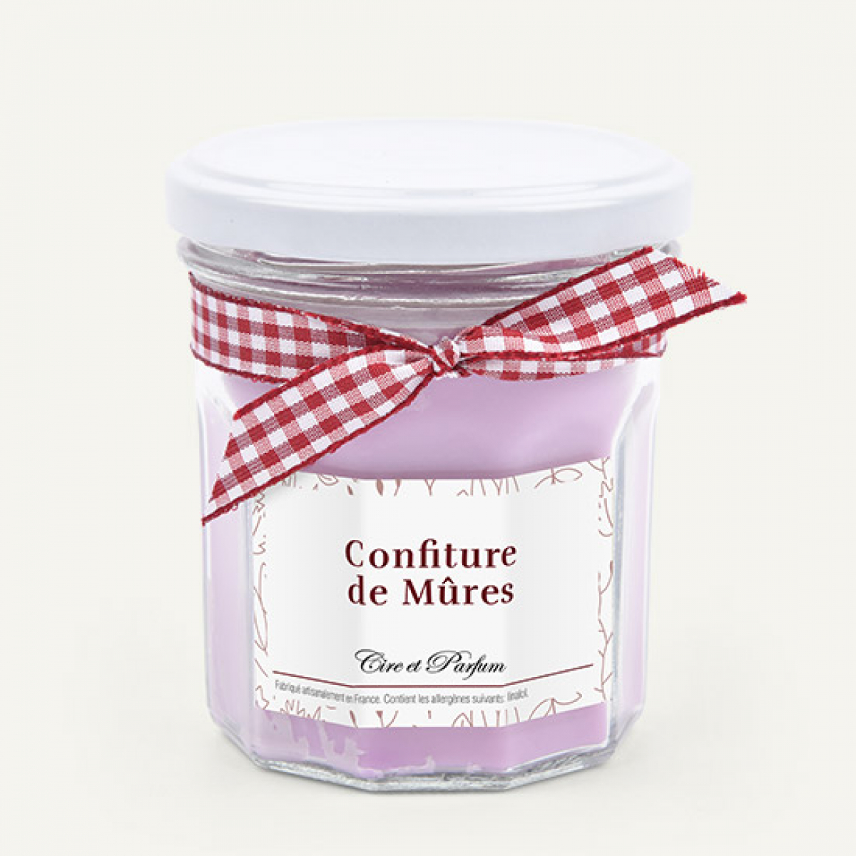 Candle Pot de confiture - Caramel milk