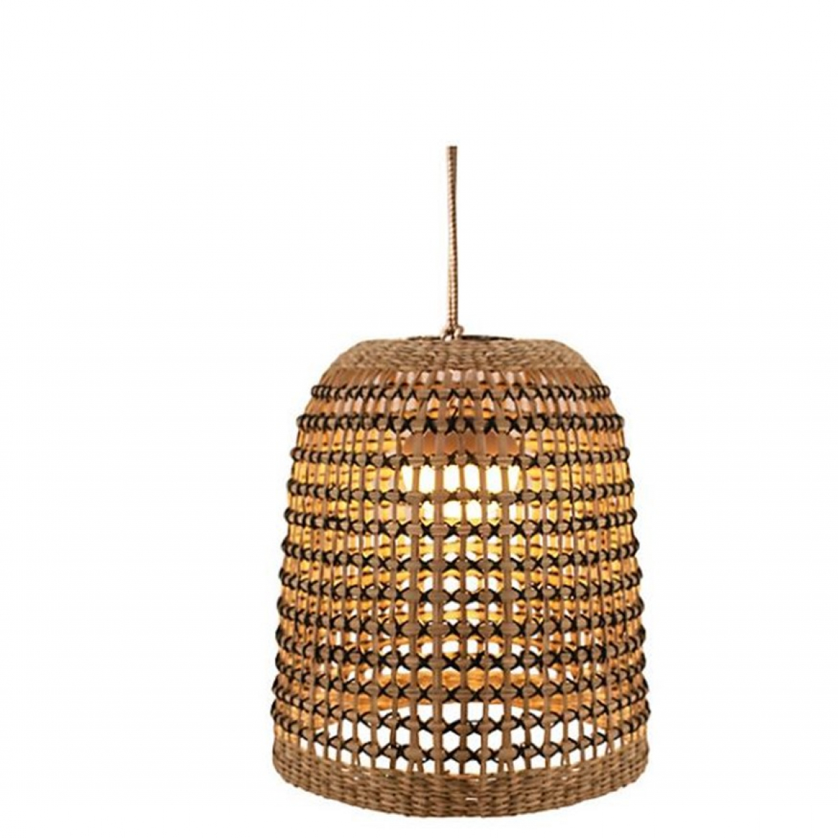 Lustre en raphia Positano