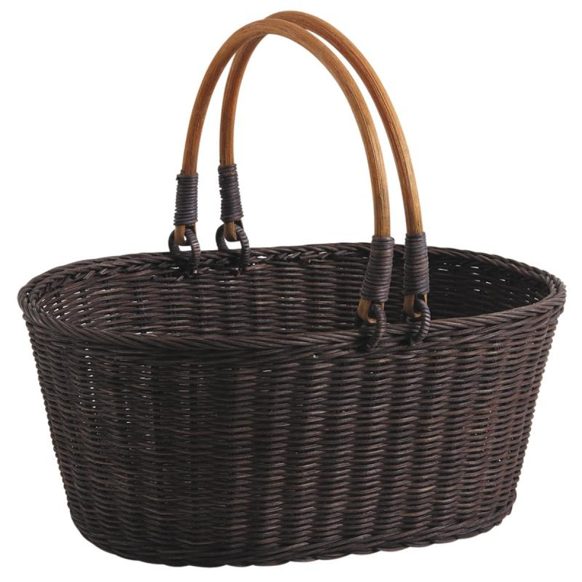 Brown rattan basket GM