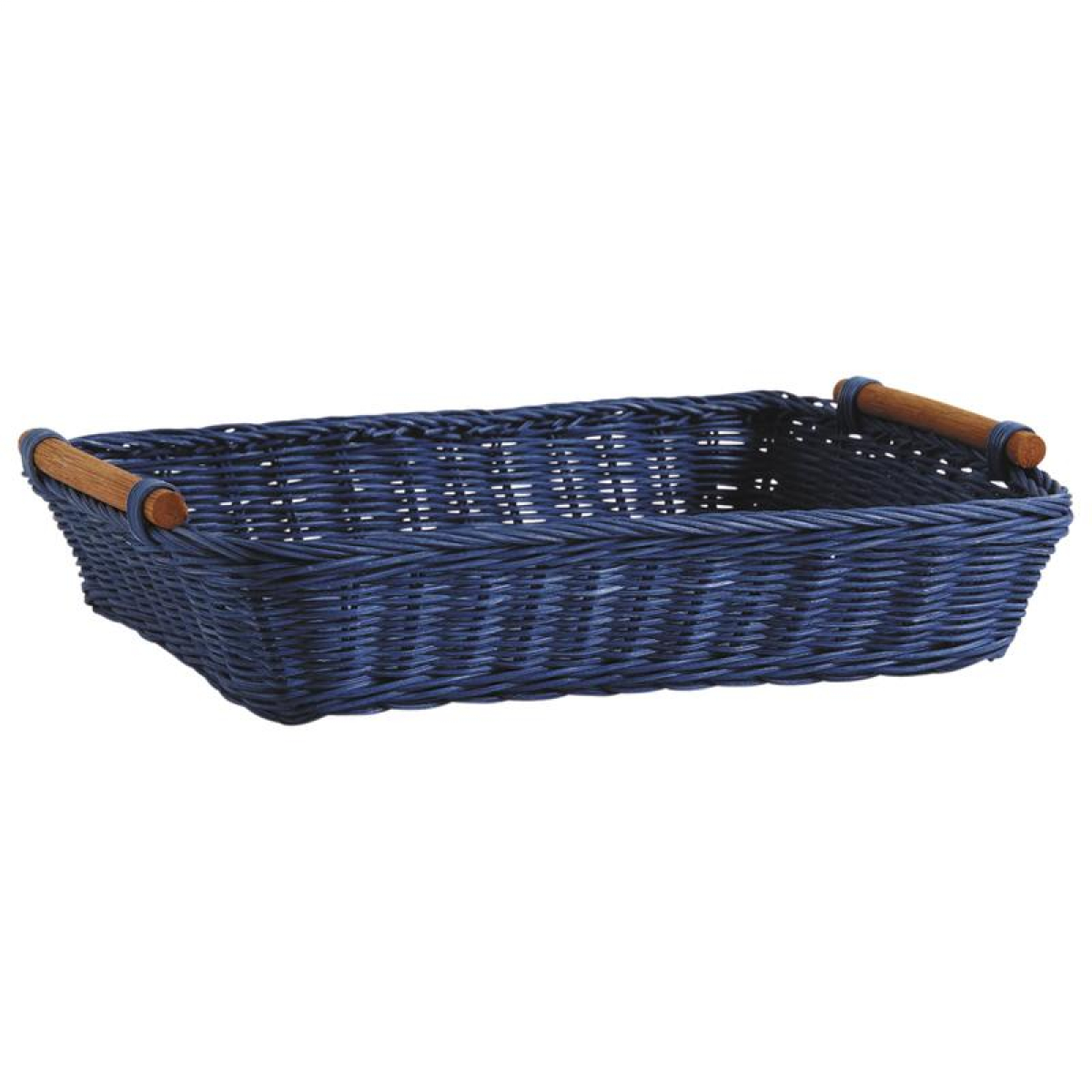 Basket - Blue Rattan Manna