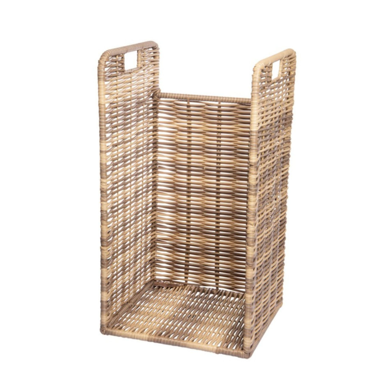 Porte buches en osier