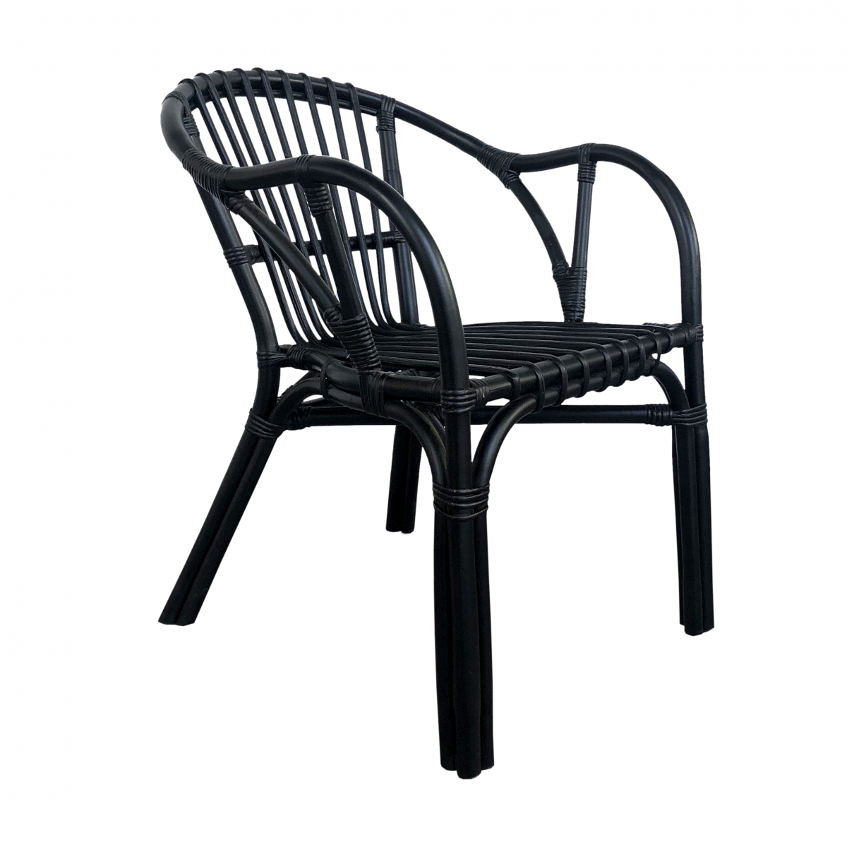 Alya black chair