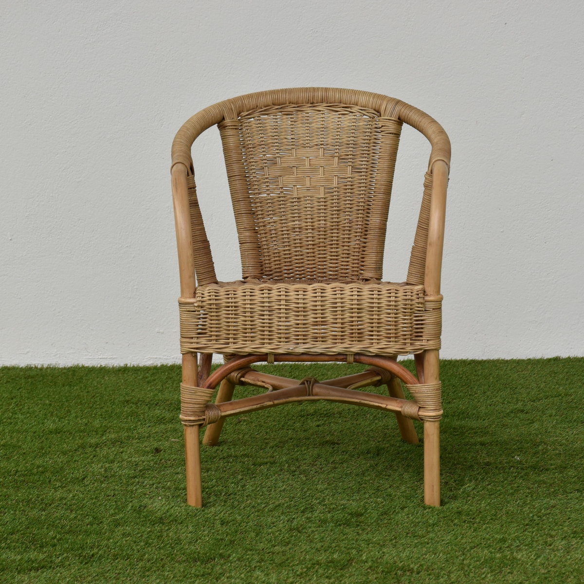 Chaises  Chaise enfant en rotin naturel  La boutique Rotin Mobilier