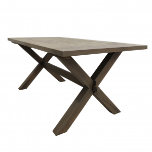 teak table grey