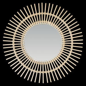 Rattan mirror n°11