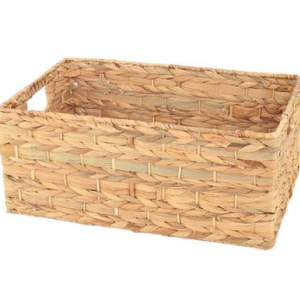 rectangular wicker basket