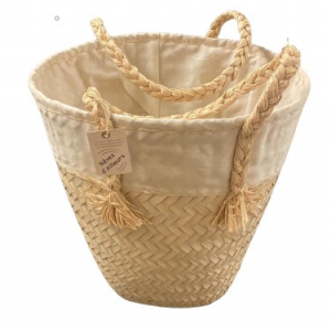 Satrana or palm leaf basket - GM