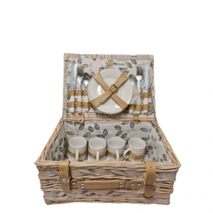 Picnic wicker suitcase OSLO