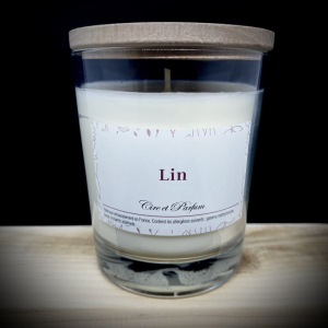 Bougie parfumée Lin