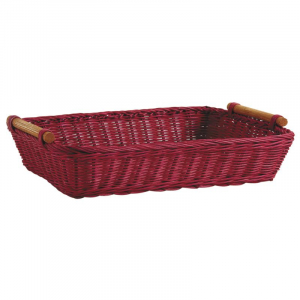 Basket - Red Rattan Manna