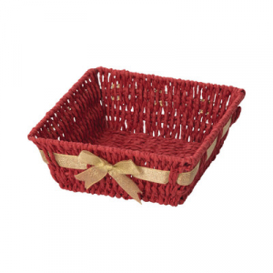 Red square basket