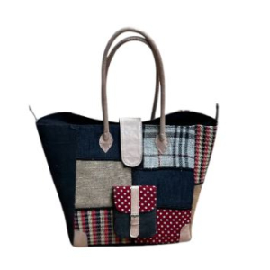 Cabas Boule Patchwork - GM