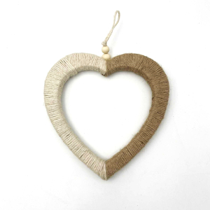 Coeur macramé PM