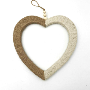 Coeur macramé GM