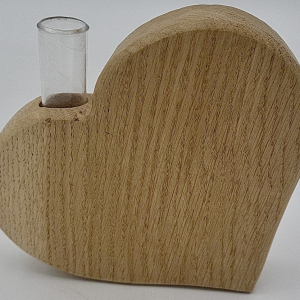 single-flower vase with its test tube