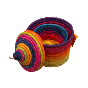 Set of 2 raffia tagine dishes