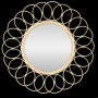 Rattan mirror n°9