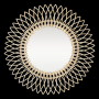 Rattan mirror n°16