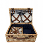 Picnic wicker suitcase LISBONNE