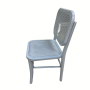 Chaise en rotin - cannage gris