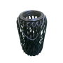 Black candle holder - GM