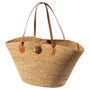 Large natural seagrass bag