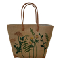 Cabas Fleurs 1 en rabane
