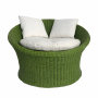 Fauteuil paola vert